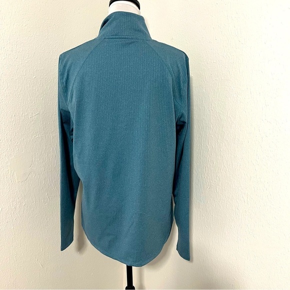 BCG Women Double Knit 1/4 Zip Top NWOT Large Thumbhole Sleeves Moisture Wicking - Picture 5 of 9